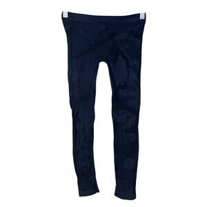 New Guess Gray Black Camo Footless Tights Pantyhose Size Medium Large